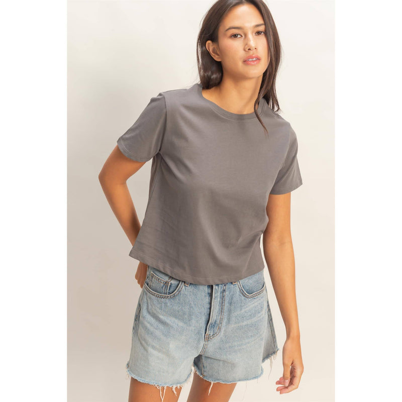 HYFVE Crew Neck Cotton T-Shirt