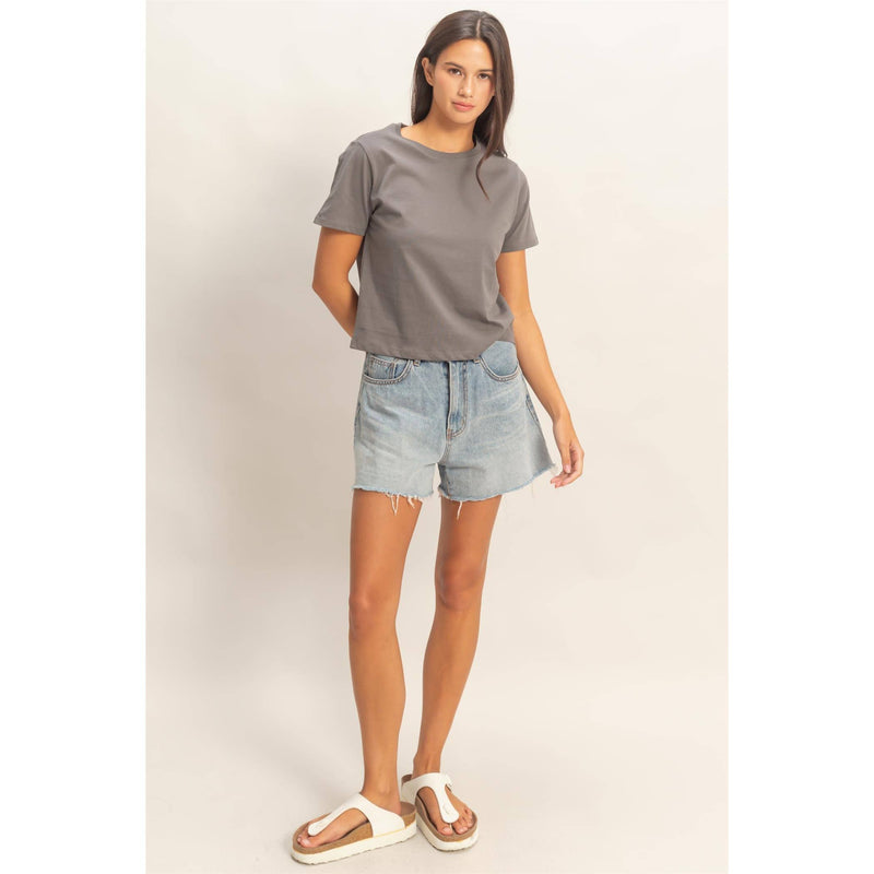 HYFVE Crew Neck Cotton T-Shirt