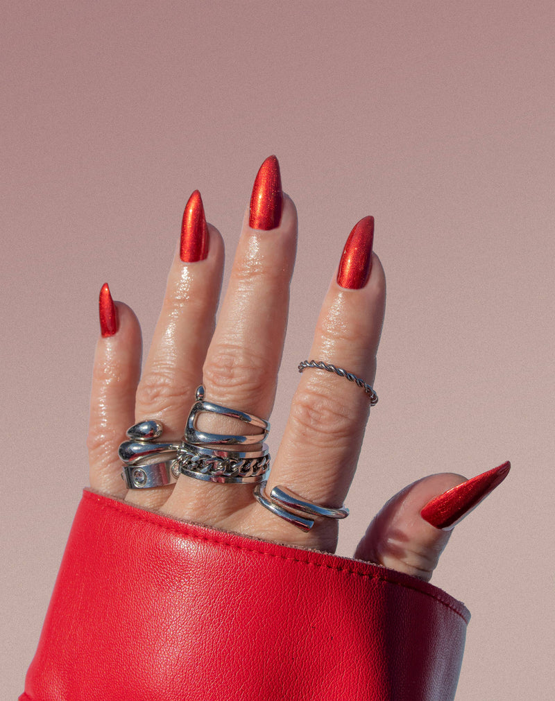 Glam & Grace Non-Toxic Nail Polish - Scarlet