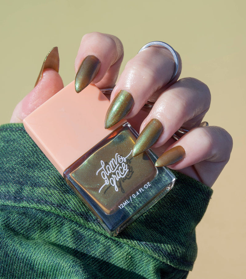 Glam & Grace Non-Toxic Nail Polish - Grunge Scene