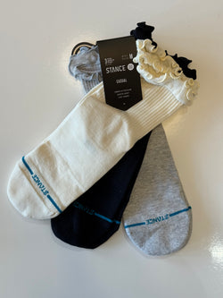 Stance Socks Ruffle Icon Quarter 3 Pack