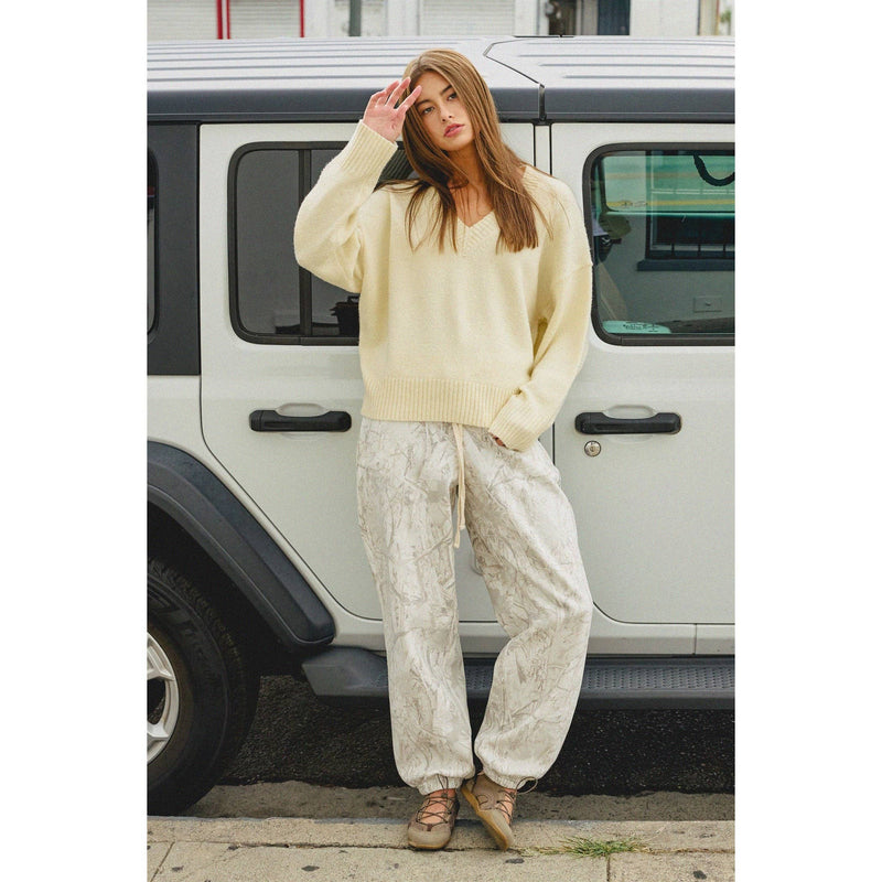 HYFVE Tree Camouflage Print Jogger Pants