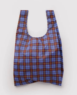 BAGGU STANDARD IN BLUE TARTAN