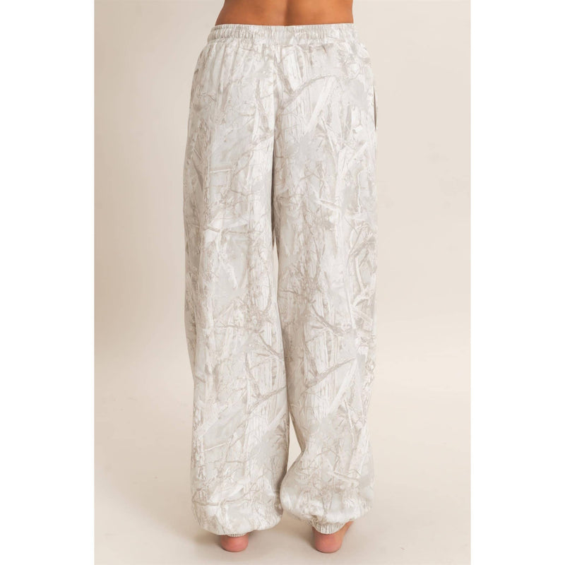 HYFVE Tree Camouflage Print Jogger Pants