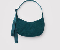 Baggu Small Nylon Crescent Deep Sea