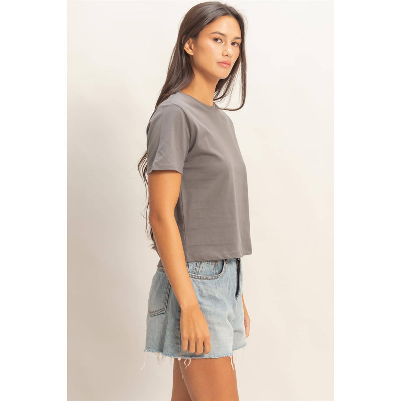 HYFVE Crew Neck Cotton T-Shirt