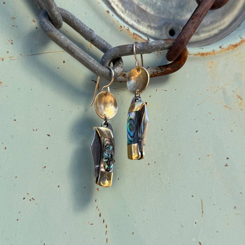Fluff Hardware Billie Earrings (Abalone)