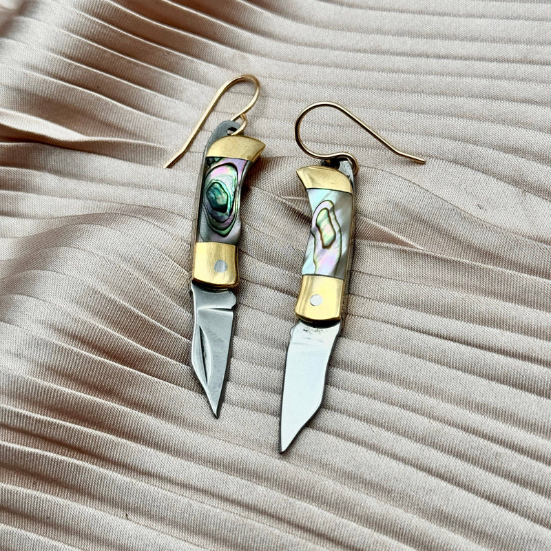 Fluff Hardware Billie Earrings (Abalone)