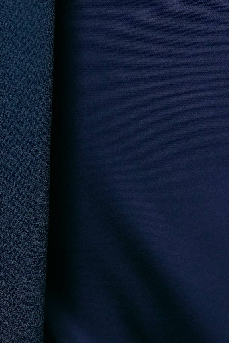 Le Lis STRAPLESS CONTRAST SCARF DETAIL BIAS MIDI DRESS