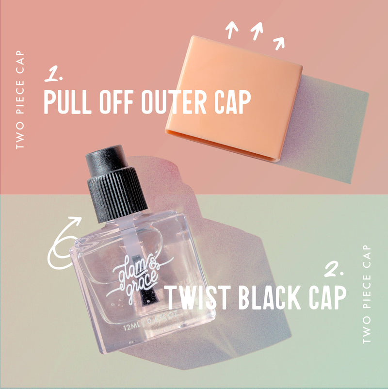 Glam & Grace Non-Toxic Nail Polish - Poppy