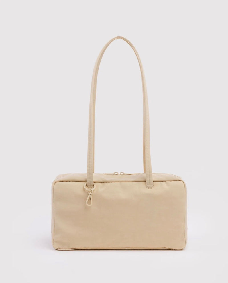 Baggu Nylon Bowler Bag - Custard