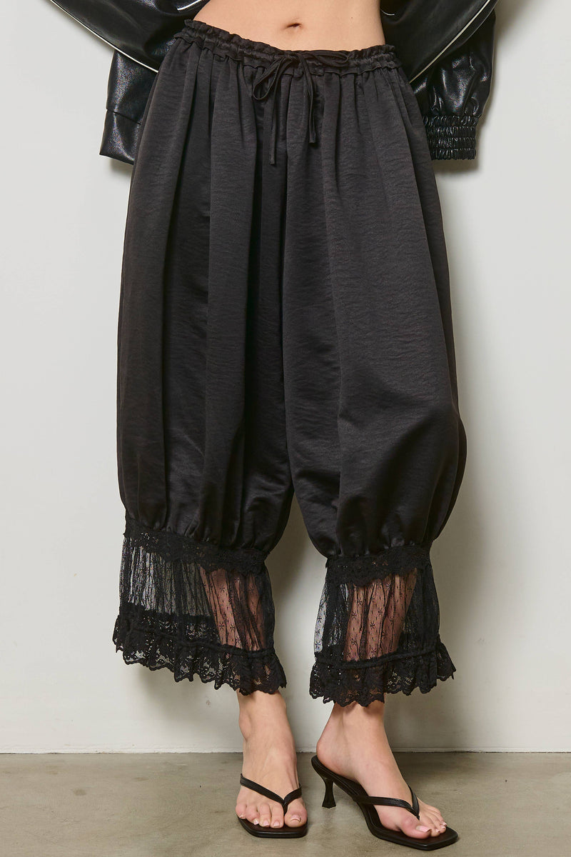 Mimosa Lace Trim Bloomer Pants