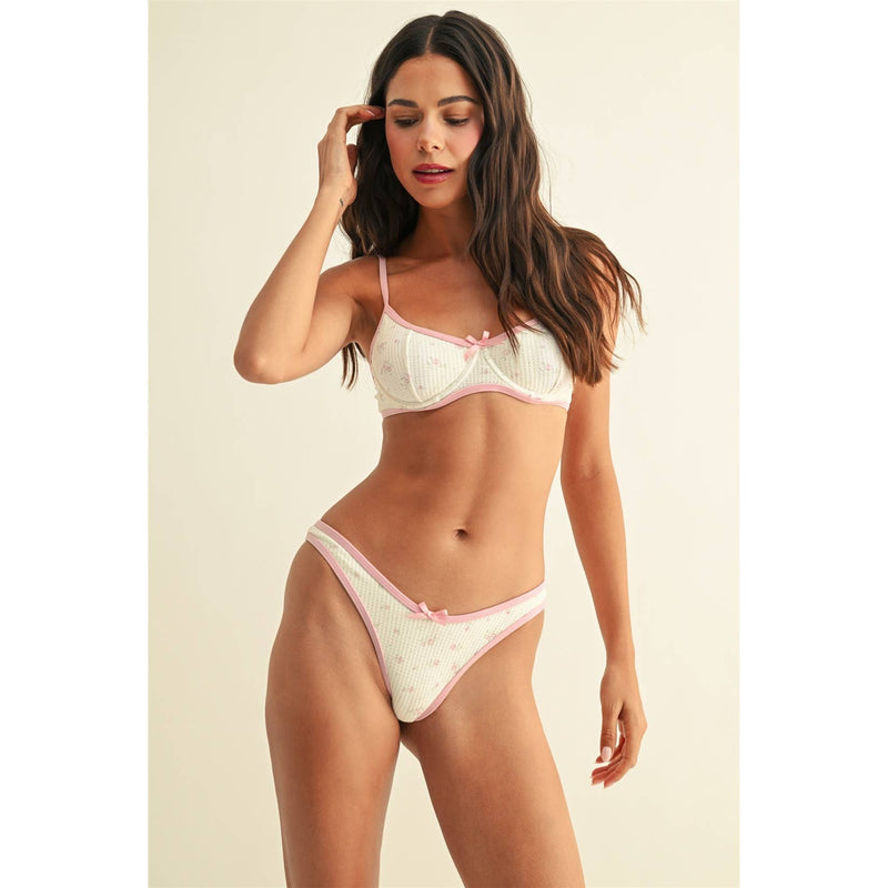 Seaside Picnic Bikini Set