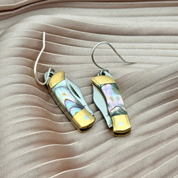 Fluff Hardware Billie Earrings (Abalone)