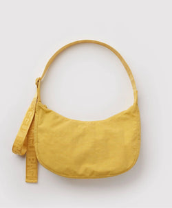 BAGGU MEDIUM NYLON CRESCENT BAG -SUNFLOWER
