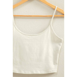Double Zero Basic Cropped Cami Top