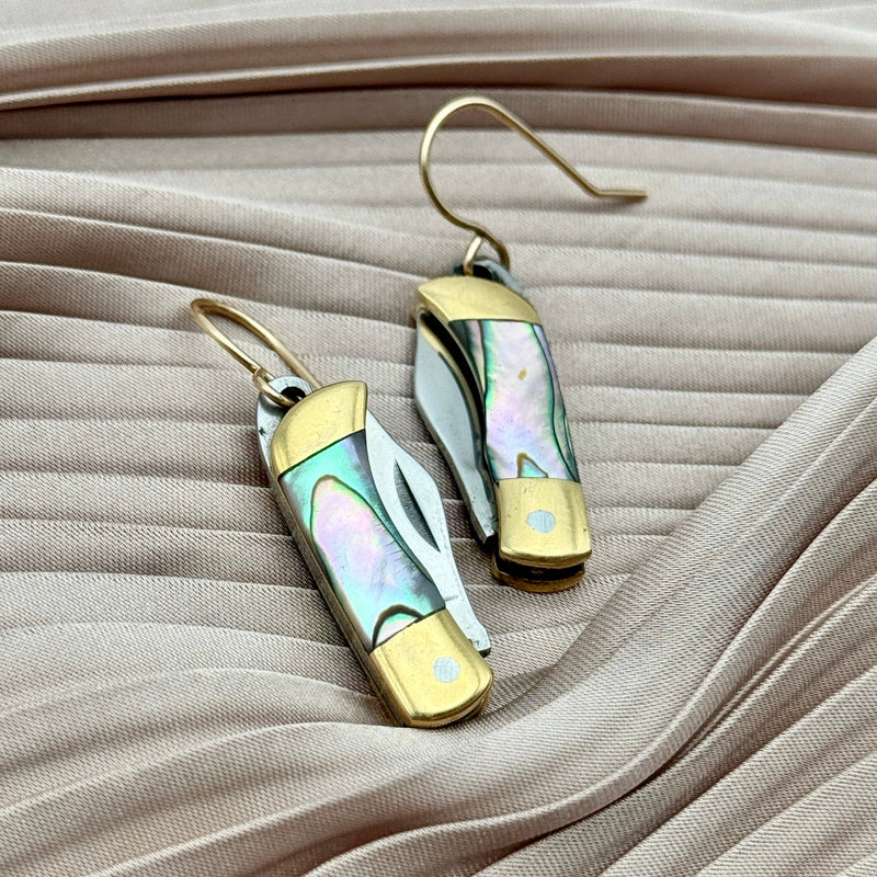 Fluff Hardware Billie Earrings (Abalone)