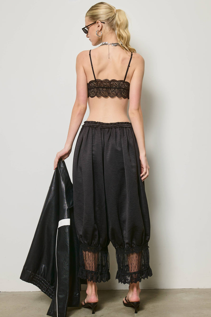 Mimosa Lace Trim Bloomer Pants