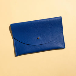 Primecut Envelope Pouch - Lapis Leather