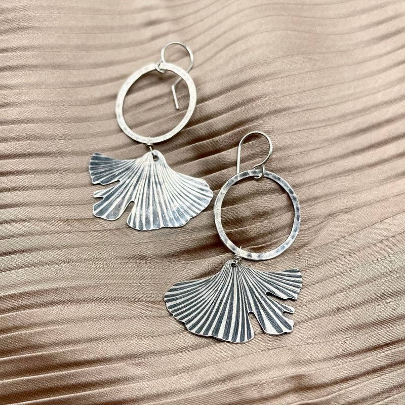 Fluff Hardware Ginkgo Earrings