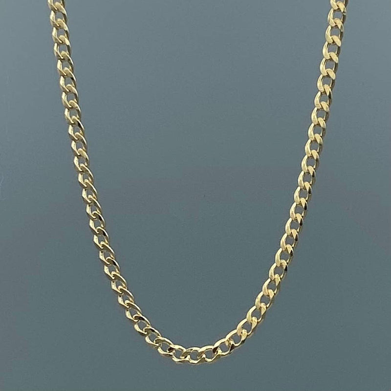 3.8mm Gold-filled Curb Chain