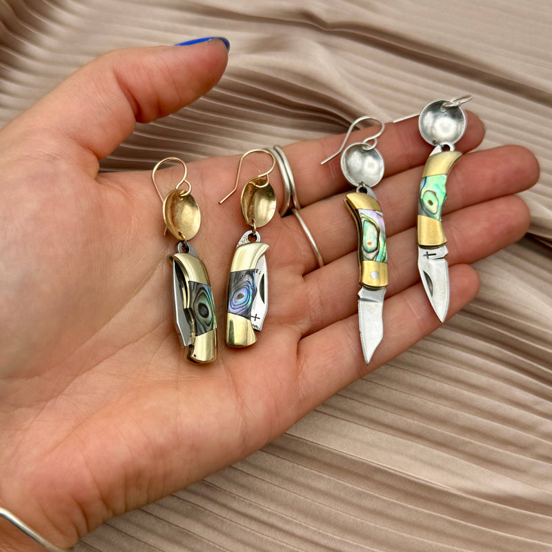 Fluff Hardware Billie Earrings (Abalone)