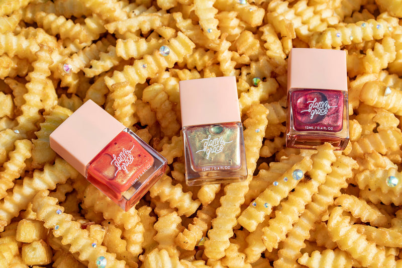 Glam & Grace Non-Toxic Nail Polish - Honey Mustard