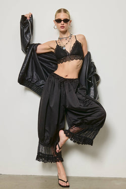 Mimosa Lace Trim Bloomer Pants