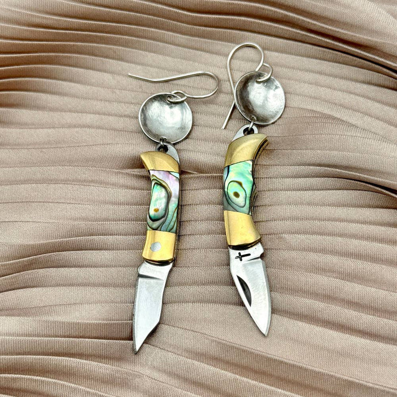 Fluff Hardware Billie Earrings (Abalone)