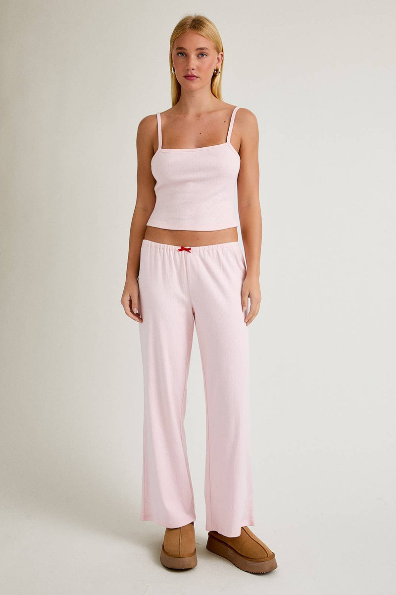 Le Lis SLEEVELESS POINTELLE TOP
