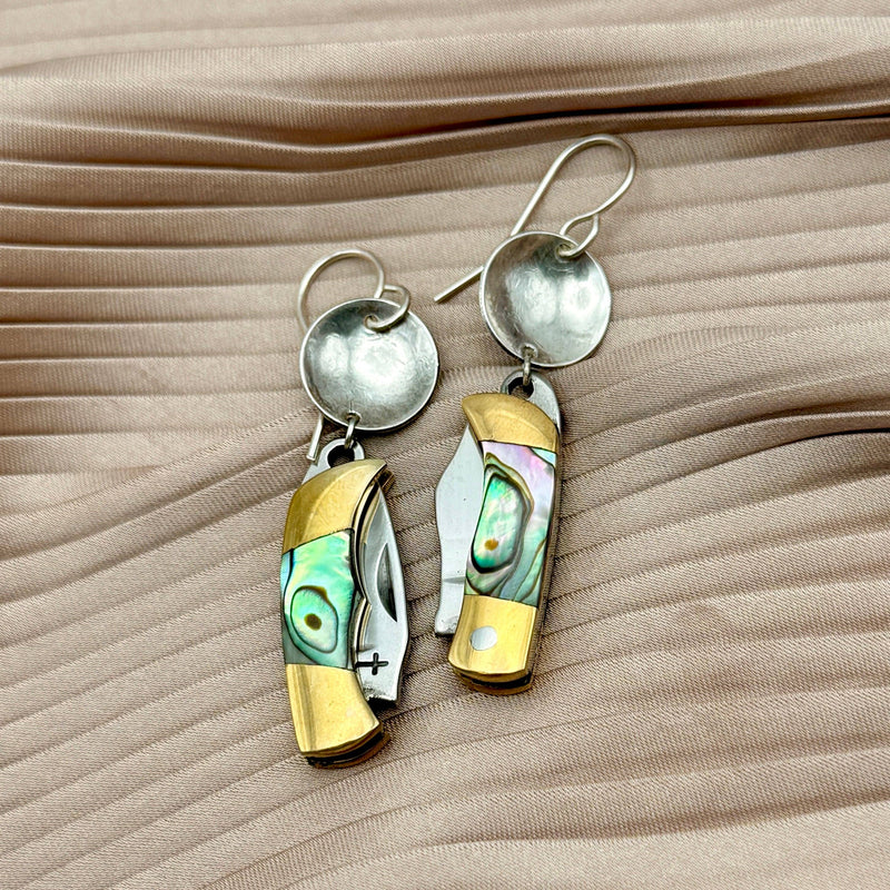 Fluff Hardware Billie Earrings (Abalone)