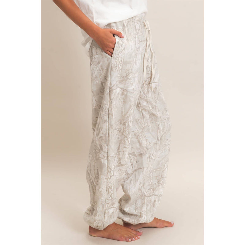HYFVE Tree Camouflage Print Jogger Pants