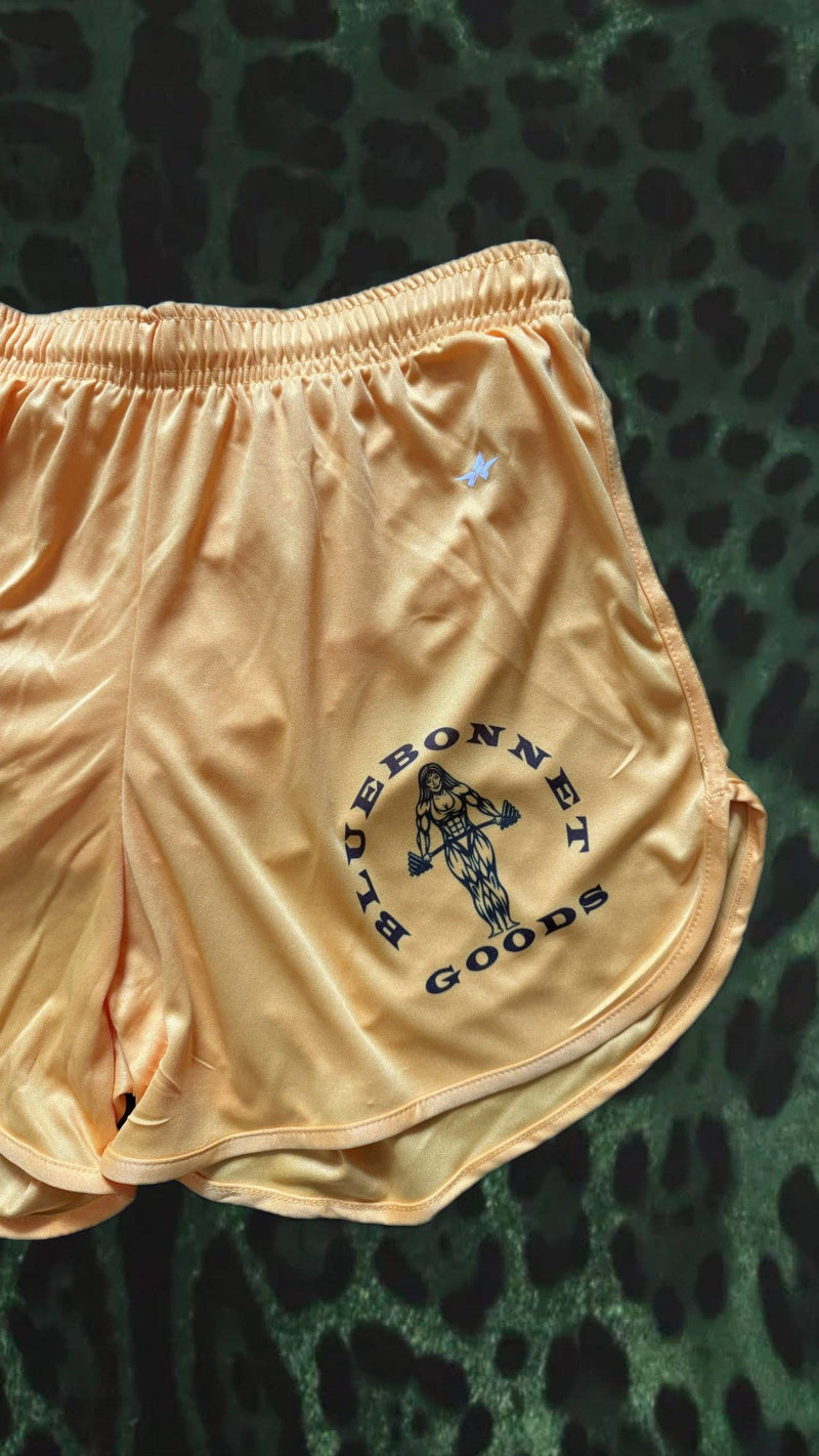 Women’s Gold Running Shorts