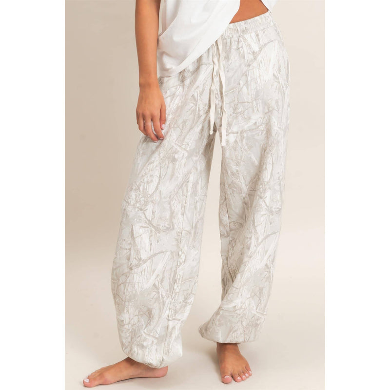 HYFVE Tree Camouflage Print Jogger Pants