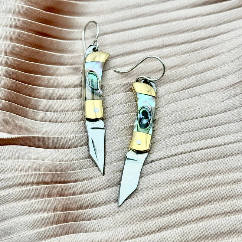 Fluff Hardware Billie Earrings (Abalone)