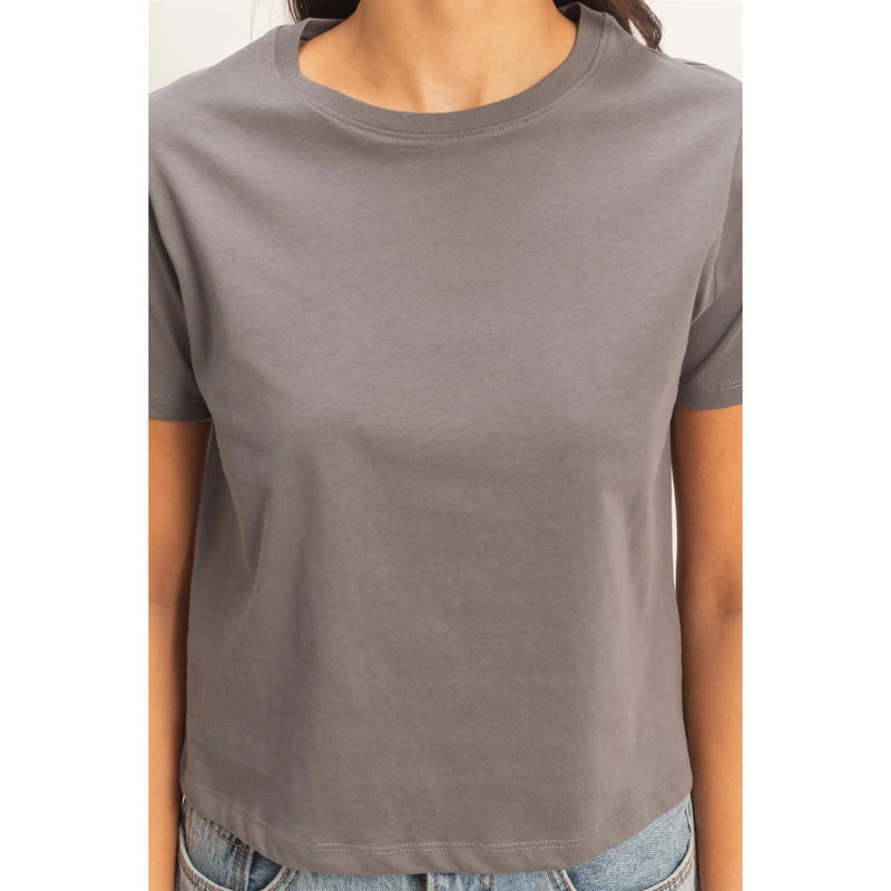 HYFVE Crew Neck Cotton T-Shirt