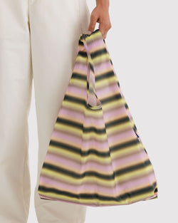 Baggu Standard Bag Gradient Stripe Pink & Yellow Print