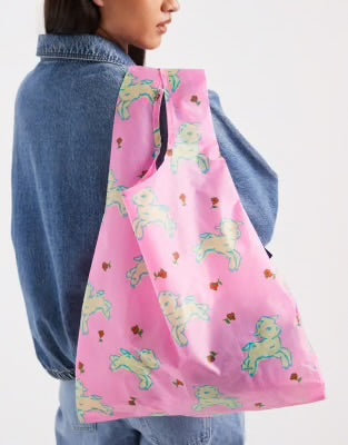 Baggu Standard Bag Fancy Lambs Print