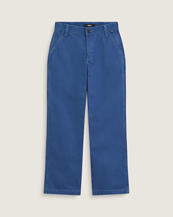 Vans Chore Mid Rise Straight Pants in True Navy Blue