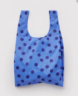 BAGGU STANDARD IN BLUE POLKA DOT