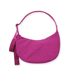 Baggu Small Nylon Crescent Deep Fuchsia