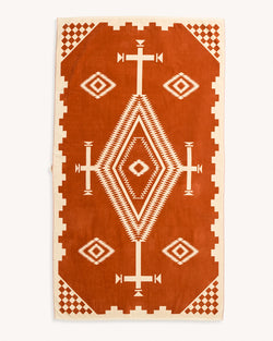 Pendleton Spa Towel Los Ojos Coral