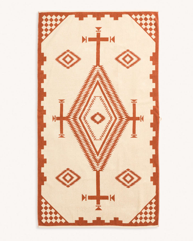 Pendleton Spa Towel Los Ojos Coral