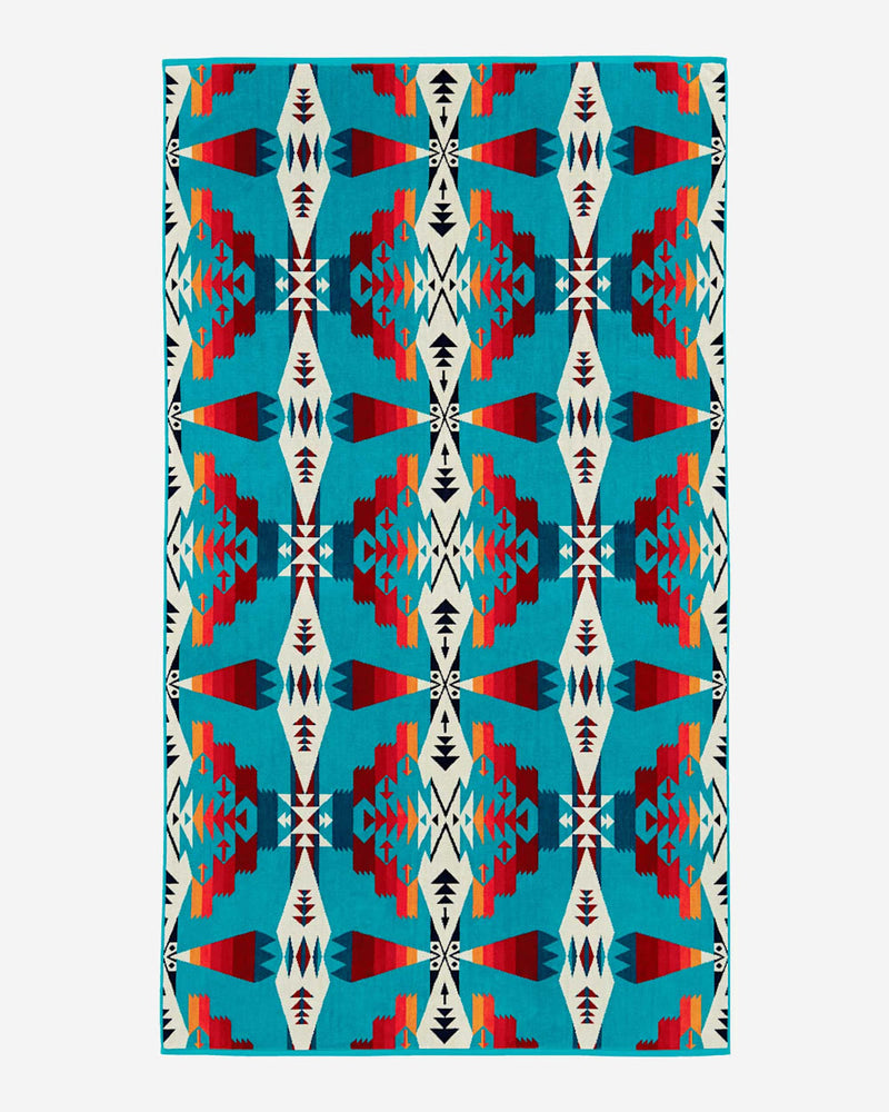 Pendleton Spa Towel Tucson Turquoise