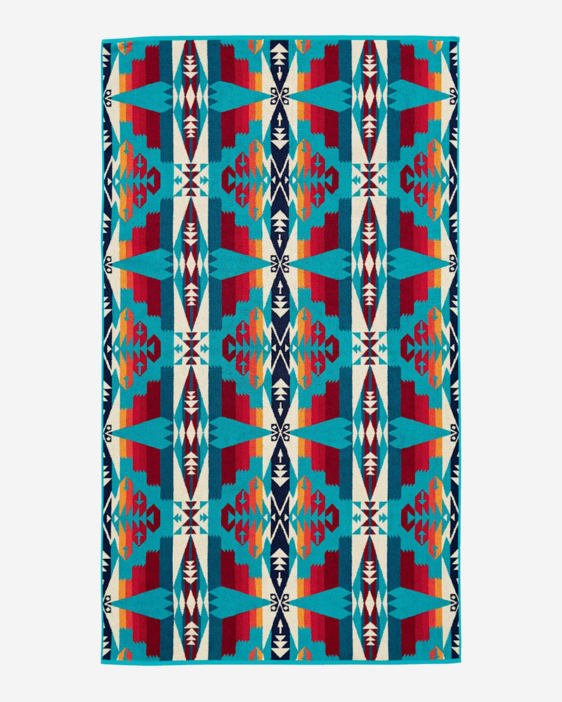 Pendleton Spa Towel Tucson Turquoise