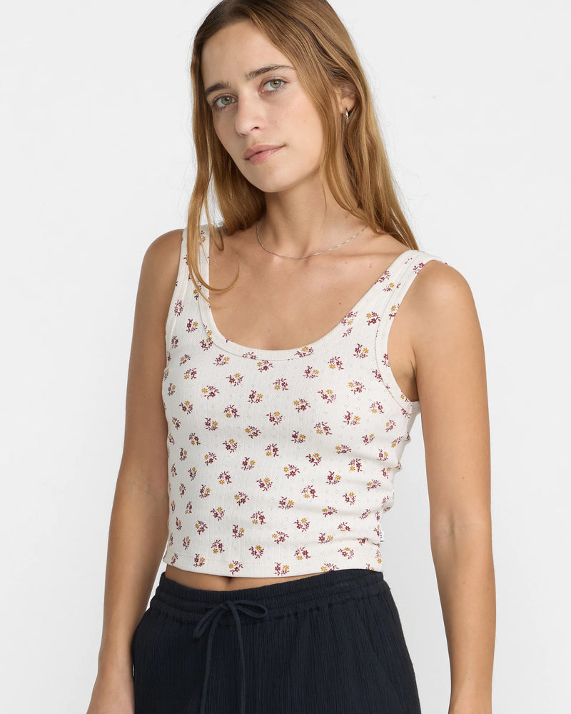 RVCA Pioneer Scoop Tank Cloud