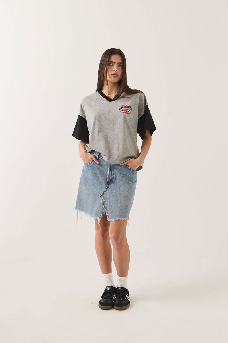 Brixton Winners Circle Boxy Football T