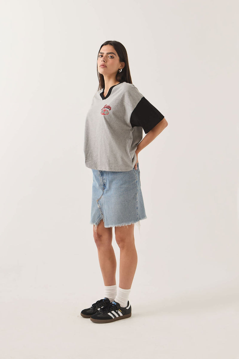 Brixton Winners Circle Boxy Football T
