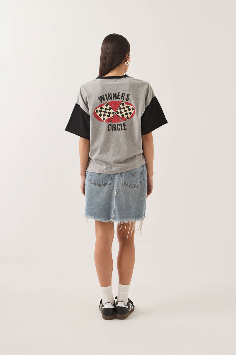Brixton Winners Circle Boxy Football T