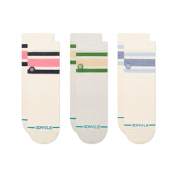 Stance 3-Pack Quarter Height Striped Sock Women’s